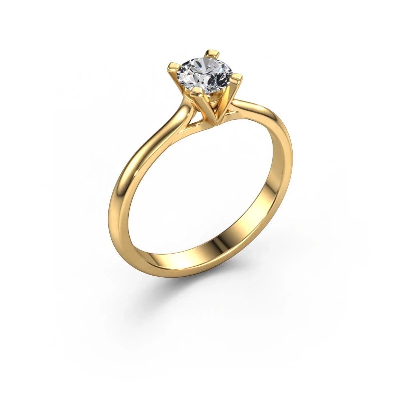 Engagement ring Isa 1 585 gold lab-grown diamond 0.50 crt