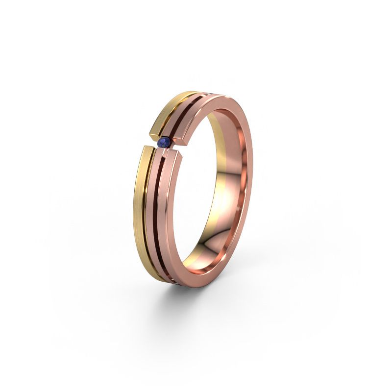 Alliance WH0402L14AM 585 or rose saphir ±4x1.7 mm