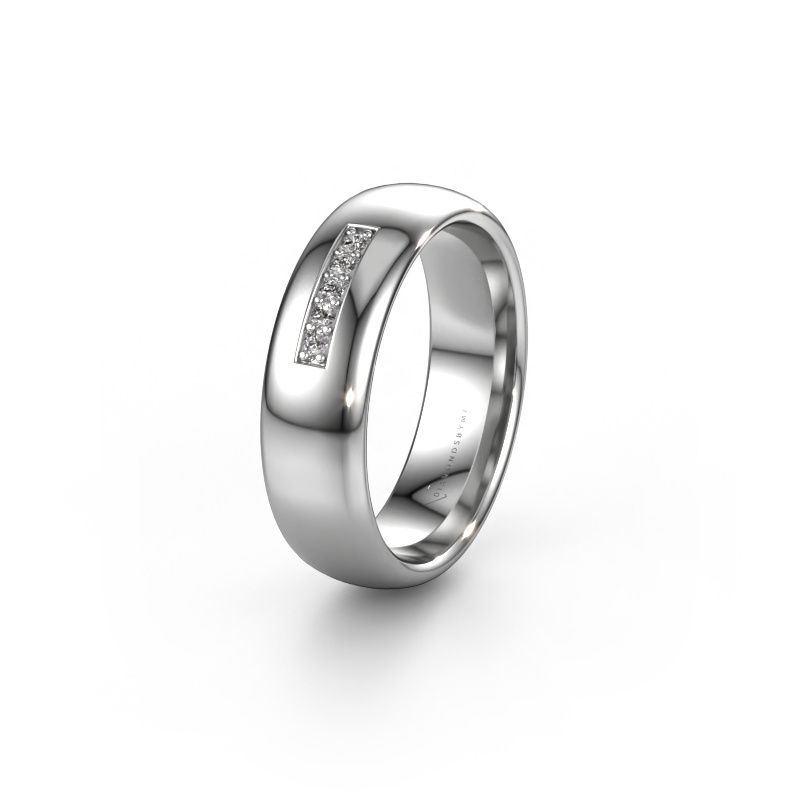 Alliance WH0111L36BP 950 platine diamant synthétique ±6 x 2 mm