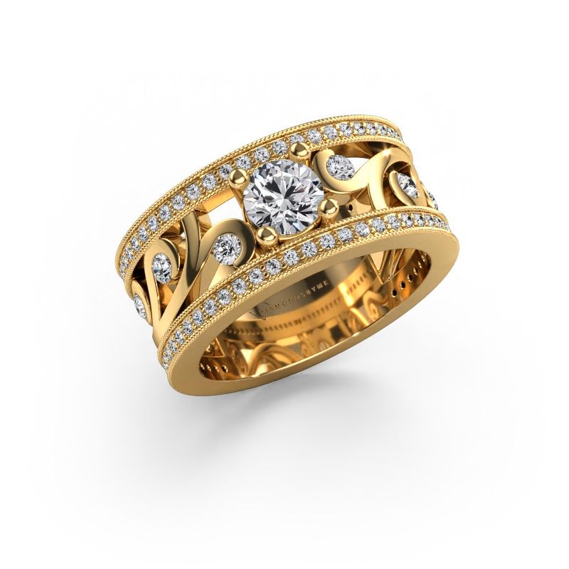 Ring Sanne 585 gull lab-diamant 1.13 crt