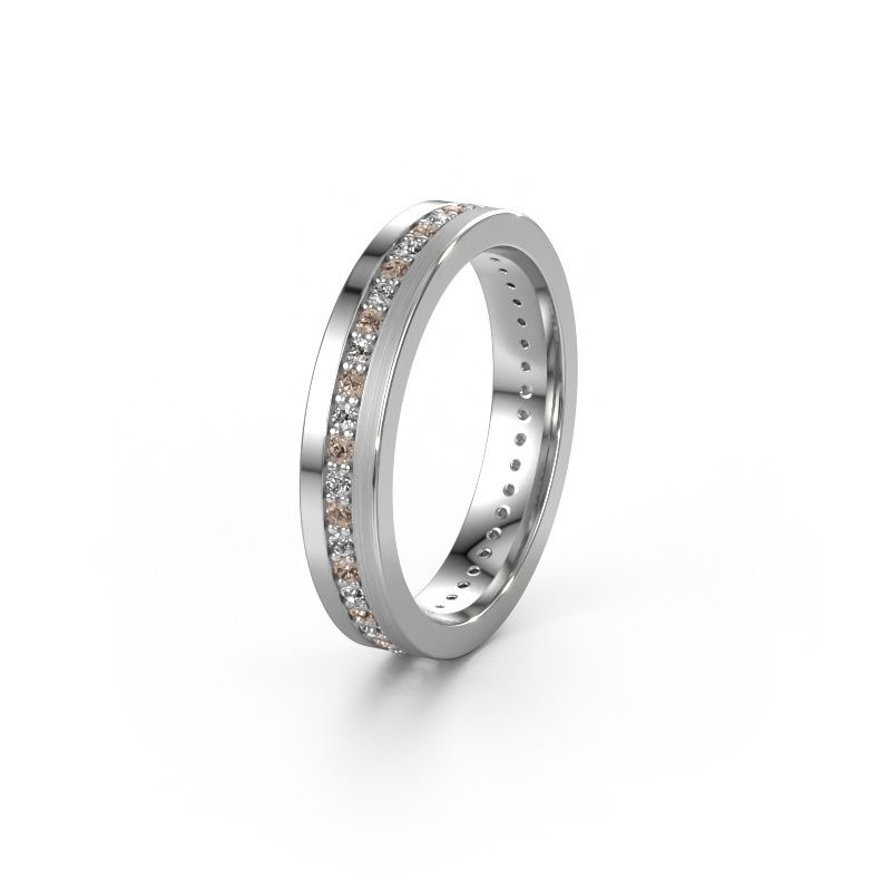 Ehering WH0203L14BPM 950 Platin Braun Diamant 0.44 crt ±4x2 mm