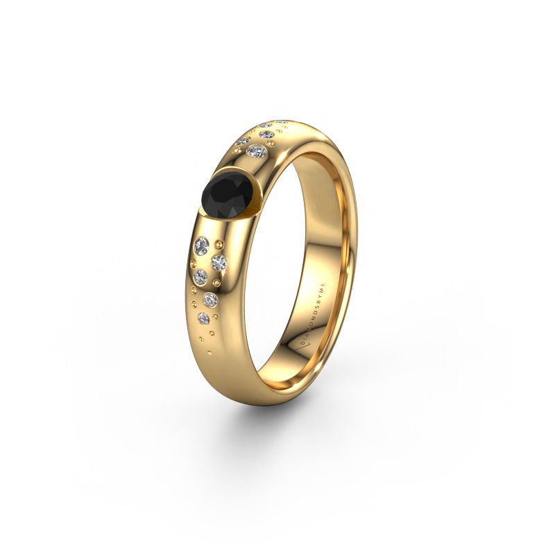 Alliance WH2104L34A 585 or jaune diamant noir ±4,5x1.7 mm