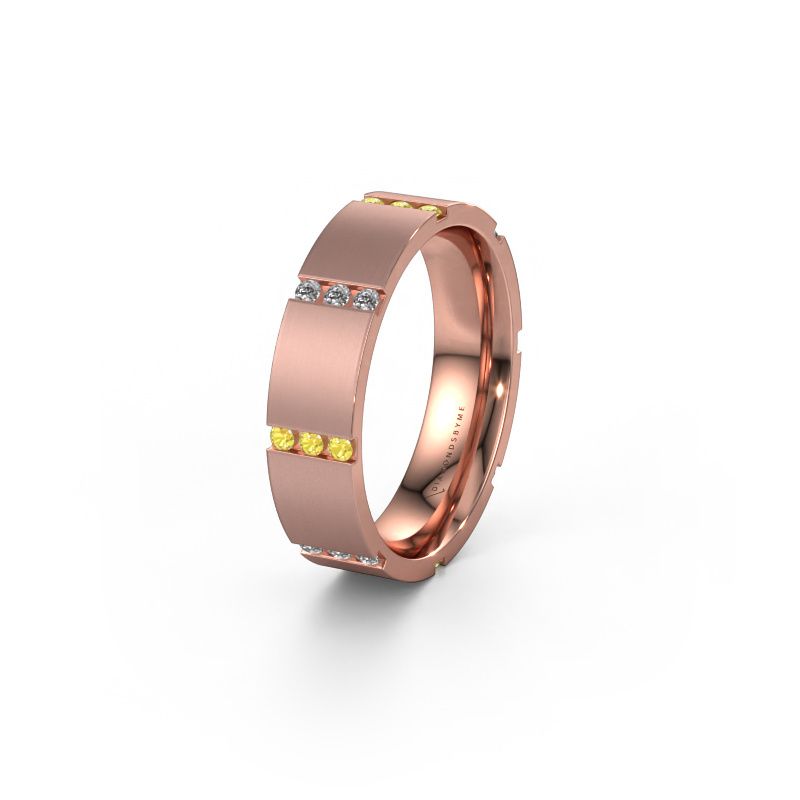 Ehering WH0135L15BM 585 Roségold Gelb Saphir ±5x2 mm