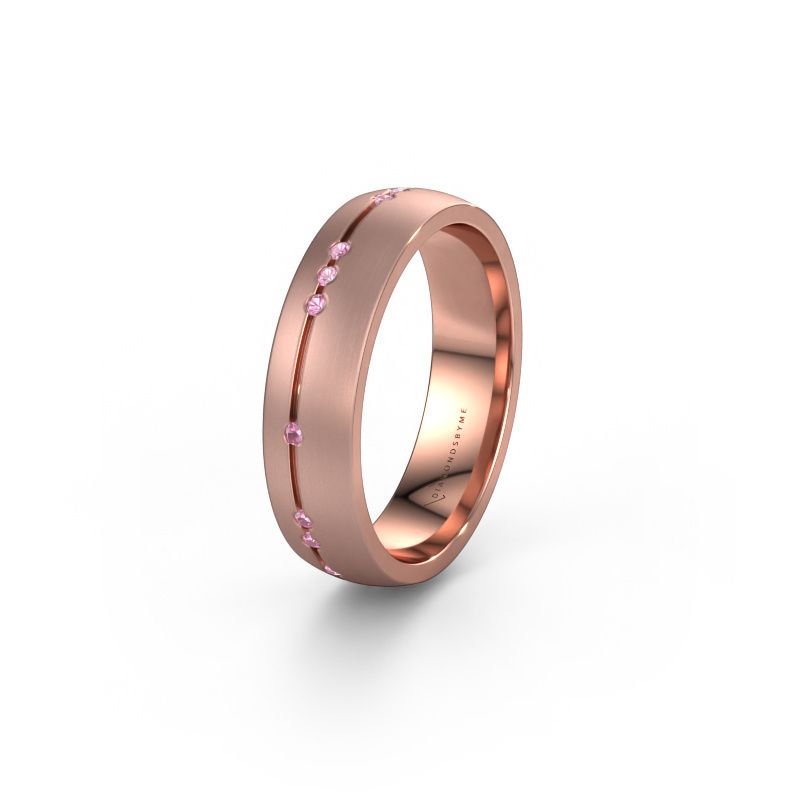 Alliance WH0166L25A 585 or rose saphir rose ±5x1.7 mm