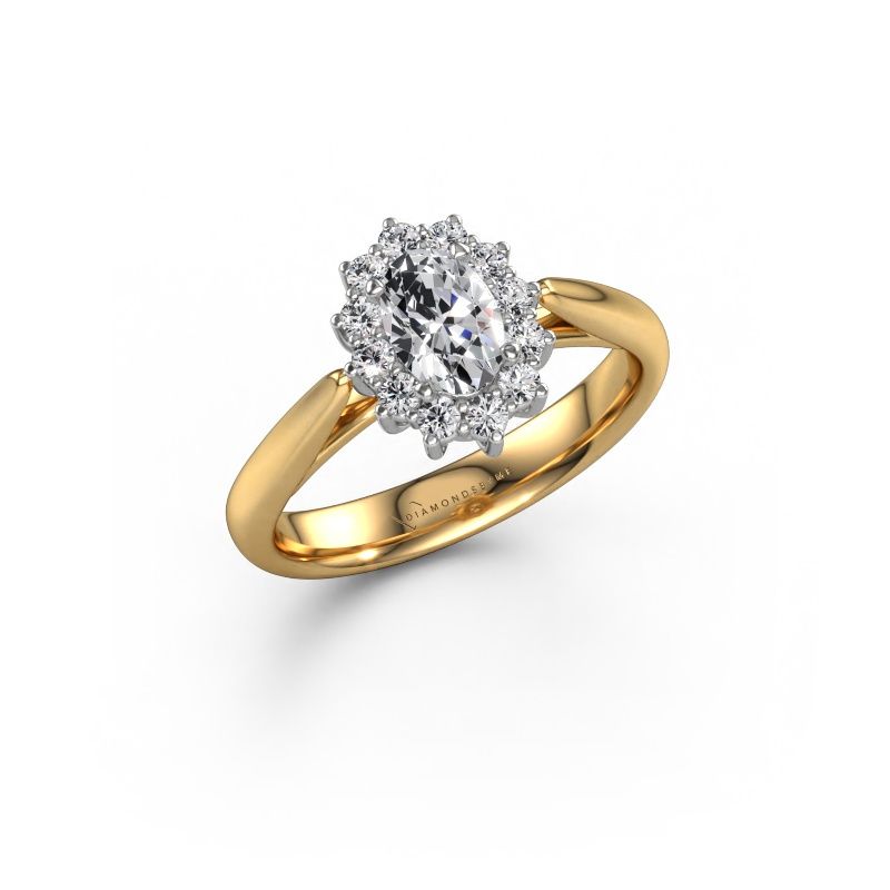 Engagement ring Margien 1 585 gold lab grown diamond 0.60 crt