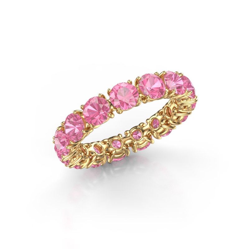 Bild von Ring vivienne 4.2<br/>585 Gold<br/>Pink Saphir 4.2 mm