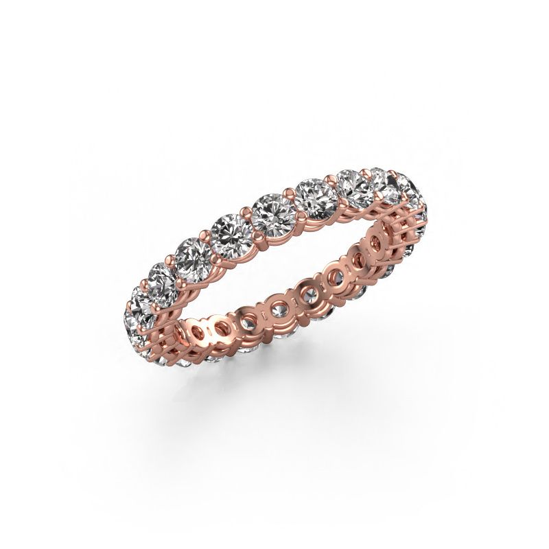 Vorsteckring Michelle full 3.0 585 Roségold Diamant 2.20 crt