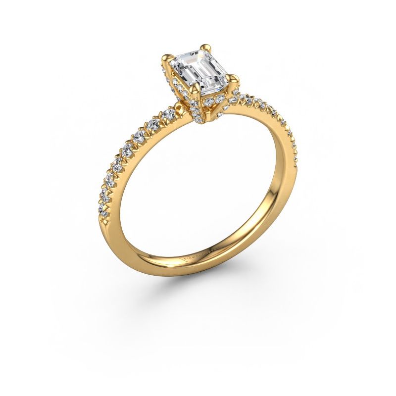Verlovingsring Saskia EME 1 585 goud diamant 0.70 crt
