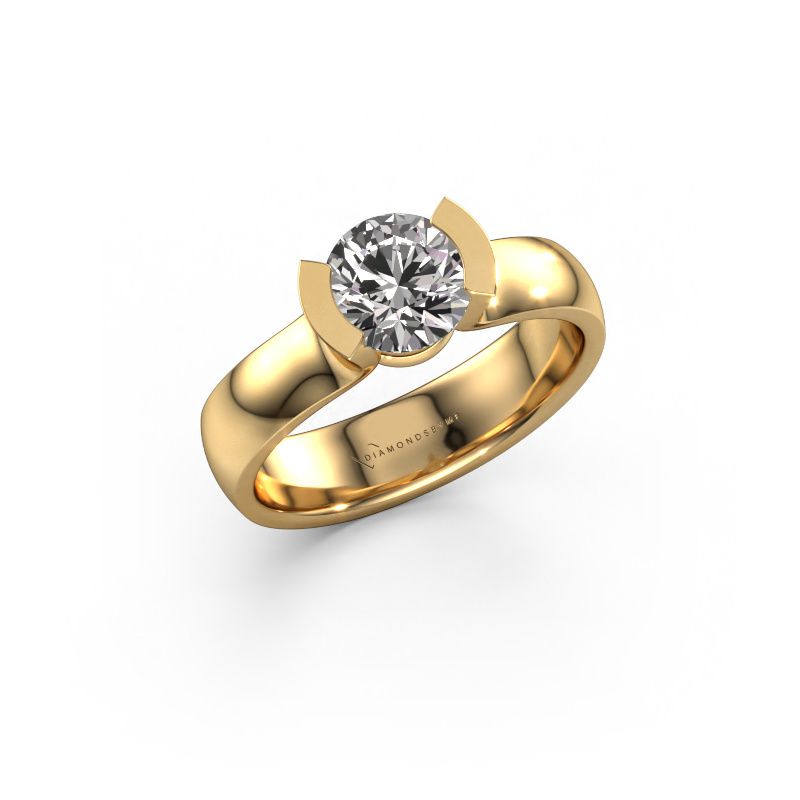 Bague Ophelia 585 or jaune diamant 1.00 crt