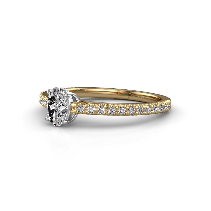Bild von Verlobungsring haley ovl 2<br/>585 Gold<br/>Lab-grown Diamant 0.755 crt