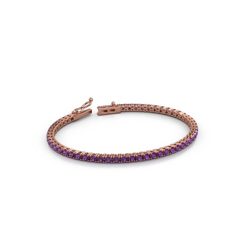 Bracelet tennis Shirley 2.7 585 or rose 2.7 mm