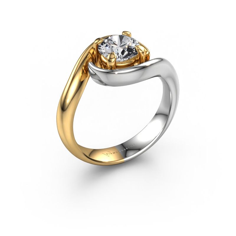 Engagement ring Linn 585 gold lab grown diamond 1.00 crt