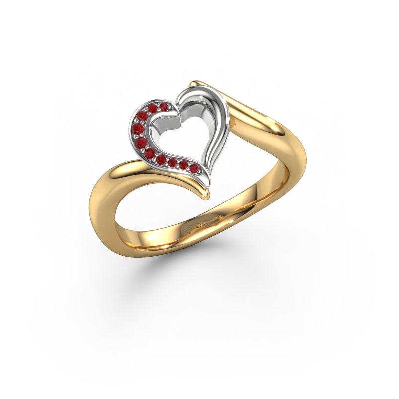 Bague Katlyn 585 or jaune rubis 0.8 mm