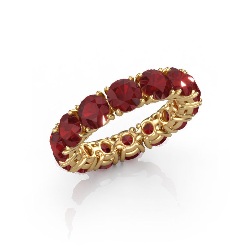 Ring Vivienne 5.0 585 gold ruby 5 mm