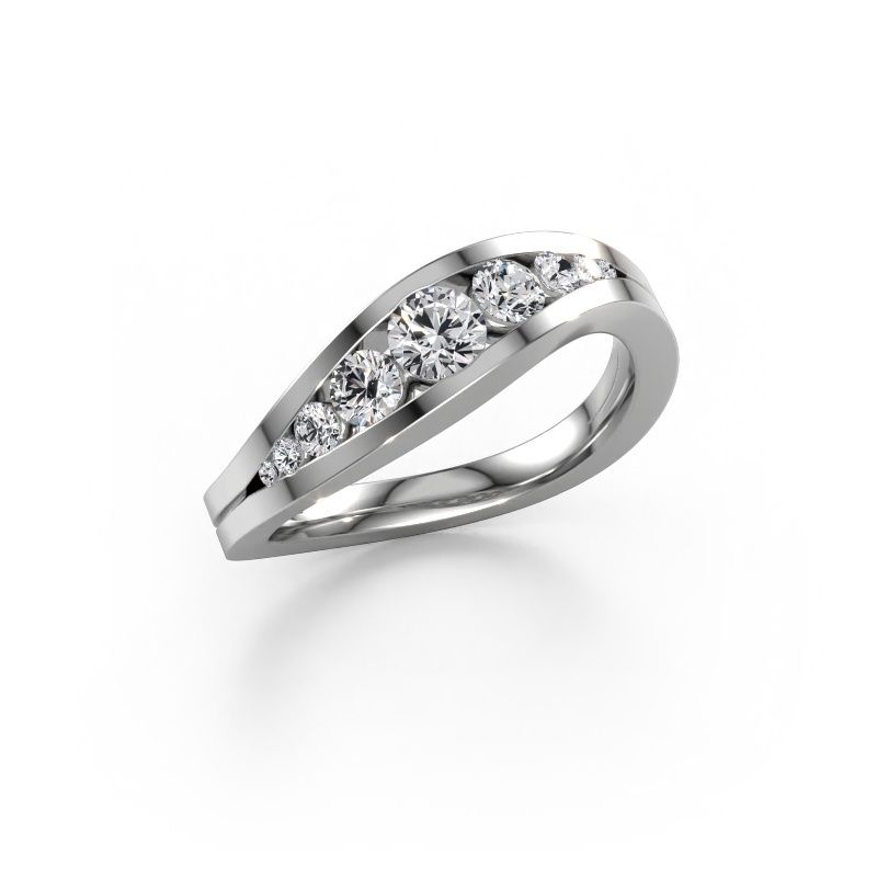 Ring Sigrid 2 585 Weissgold Lab-grown Diamant 0.594 crt