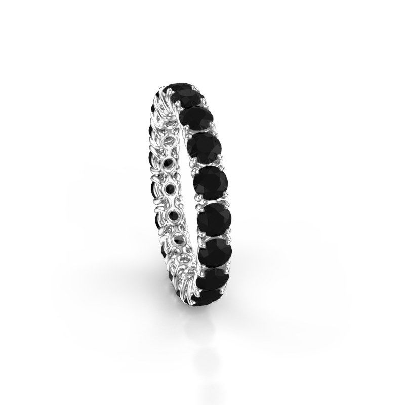 Bild von Vorsteckring vivienne 3.4<br/>950 Platin<br/>schwarz diamant 3.240 crt
