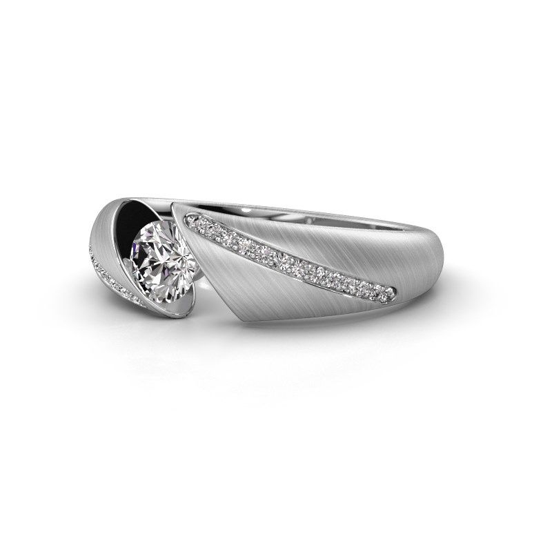 Image of Ring Hojalien 2<br/>585 white gold<br/>Diamond 0.52 crt