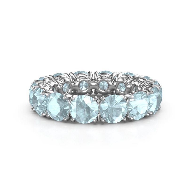Bild von Ring vivienne 5.0<br/>950 Platin<br/>Aquamarin 5 mm