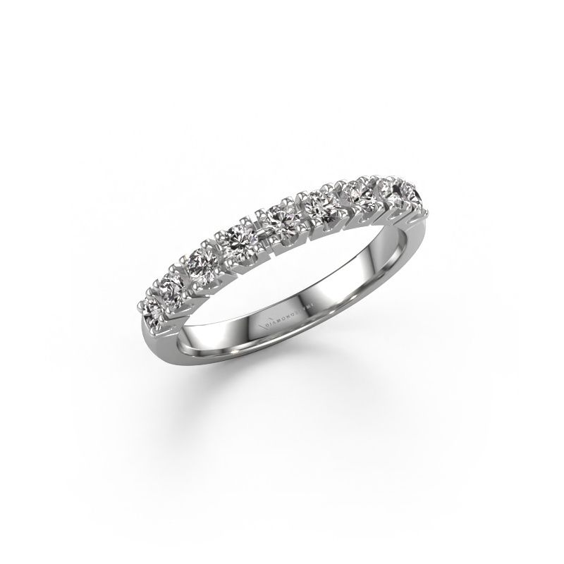 Ring Rianne 9 585 witgoud lab-grown diamant 0.495 crt