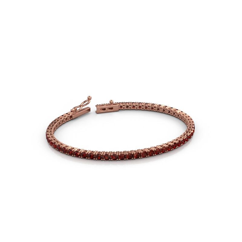 Tennisarmband Shirley 2.7 585 rosé goud 2.7 mm