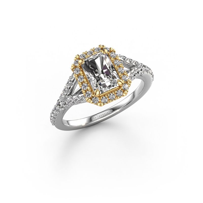 Verlobungsring Kimber RAD 585 Weißgold Diamant 1.405 crt