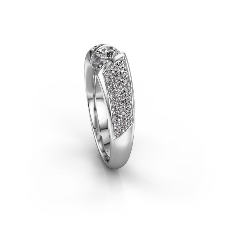 Image of Engagement ring hojalien 3<br/>585 white gold<br/>Diamond 0.73 crt