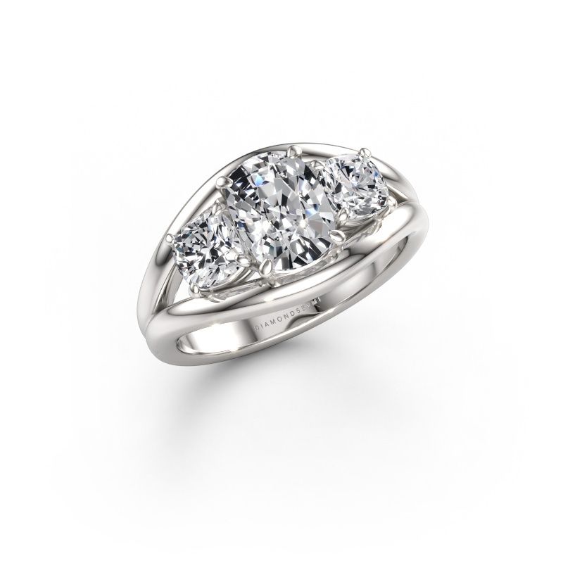 Ring Cassie CSH 585 Weissgold Lab-grown Diamant 2.50 crt