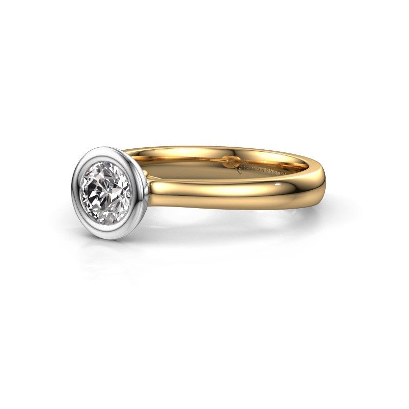 Afbeelding van Verlovings ring Kaylee 585 goud diamant 0.40 crt