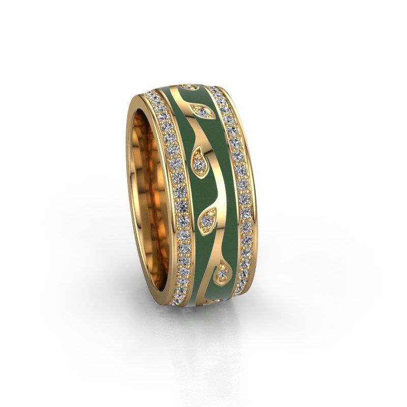 Afbeelding van Trouwring WH3051L28B 585 goud ±8x2 mm