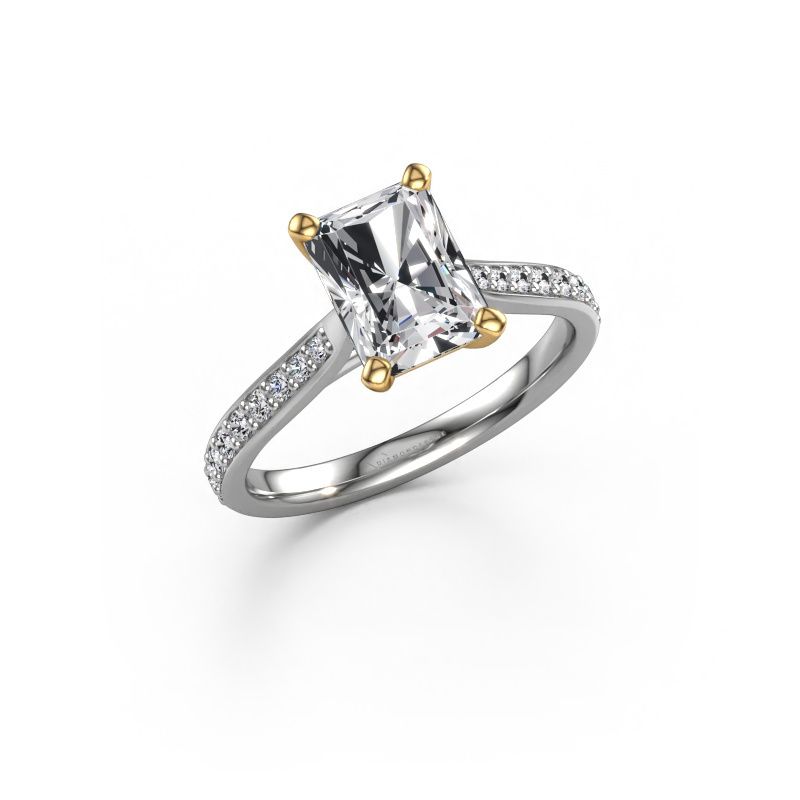 Verlobungsring Mignon RAD 2 585 Weißgold Lab-grown Diamant 1.989 crt