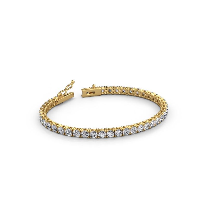 Tennis bracelet Shirley 3.7 lab diamond 585 gold 8.20 crt