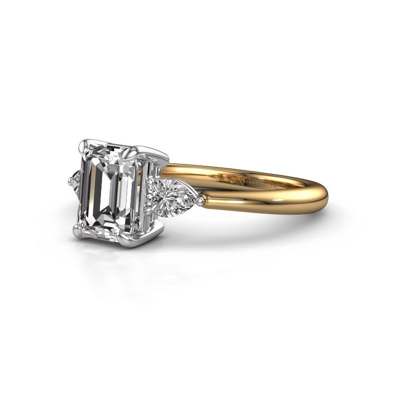 Afbeelding van Verlovingsring Chanou EME 585 goud lab-grown diamant 1.92 crt