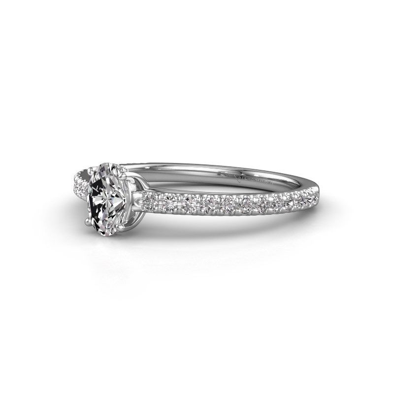 Bild von Verlobungsring haley ovl 2<br/>950 Platin<br/>Lab-grown Diamant 0.755 crt