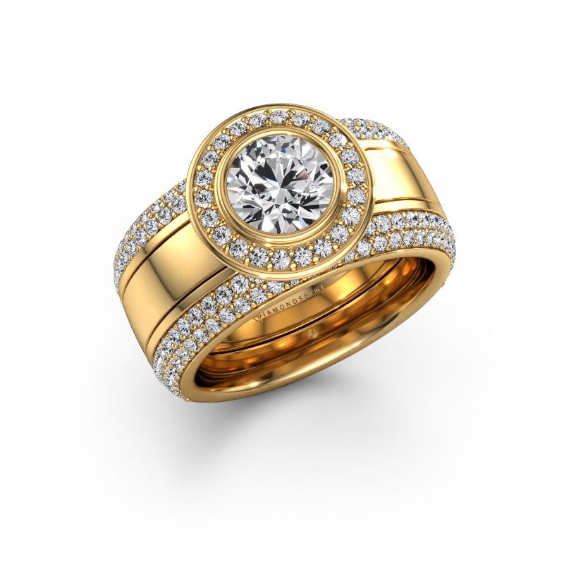 Ring Roxie 585 Gold Lab-grown Diamant 2.06 crt