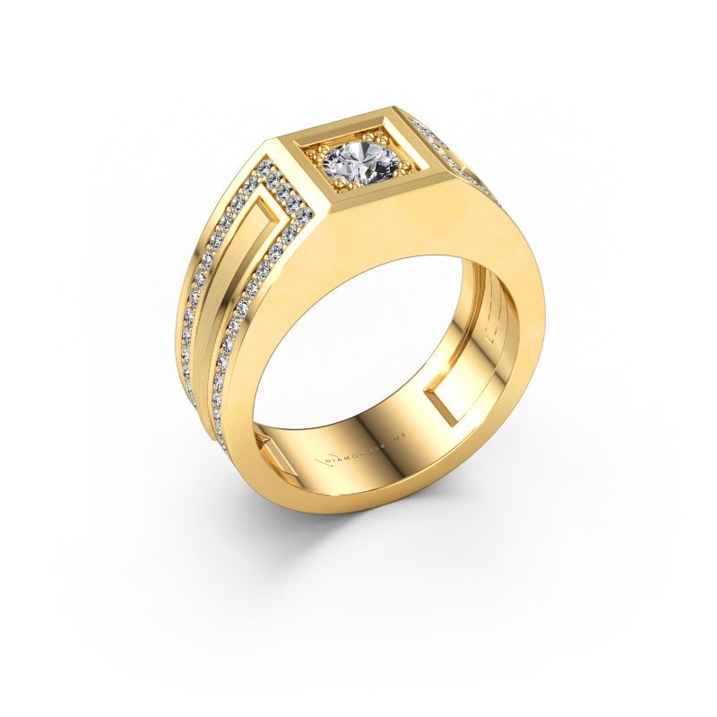 Men's ring Lando 585 gold lab-grown diamond 1.02 crt