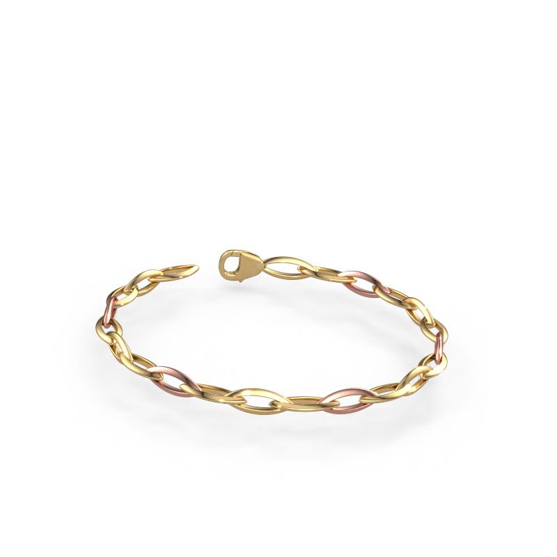 Armband Candy 1 6.5 585 goud ±6,5 mm