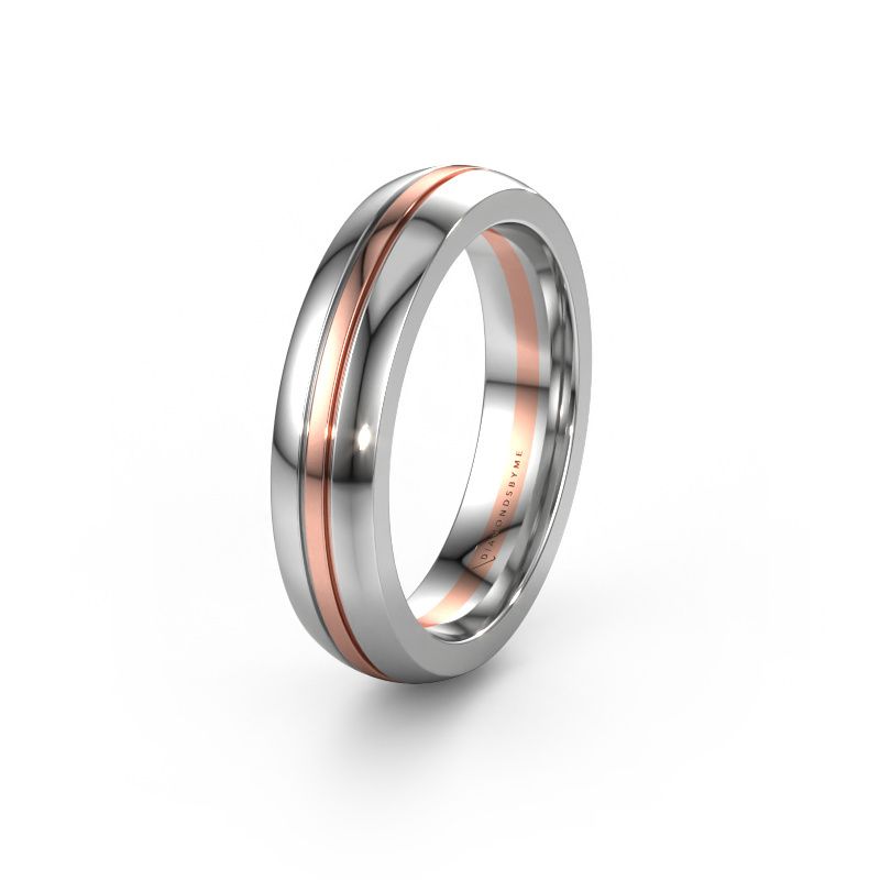 Wedding ring WH0416M25E 585 rose gold ±0.20x0.09in