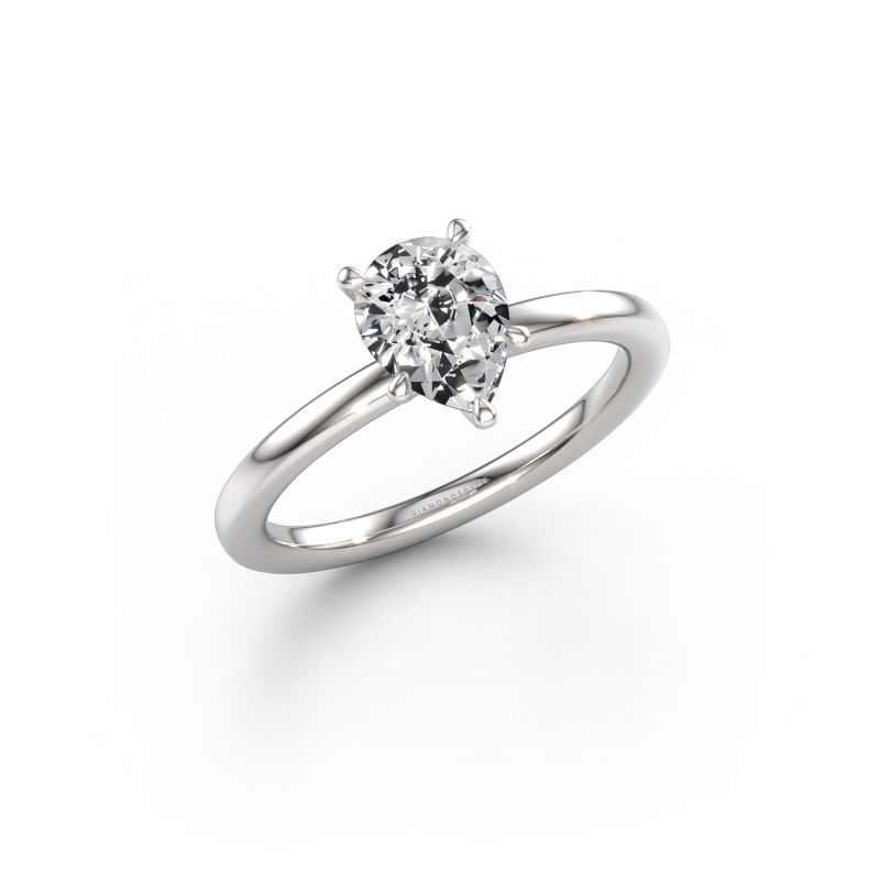 Engagement ring Crystal PER 1 585 white gold diamond 1.00 crt
