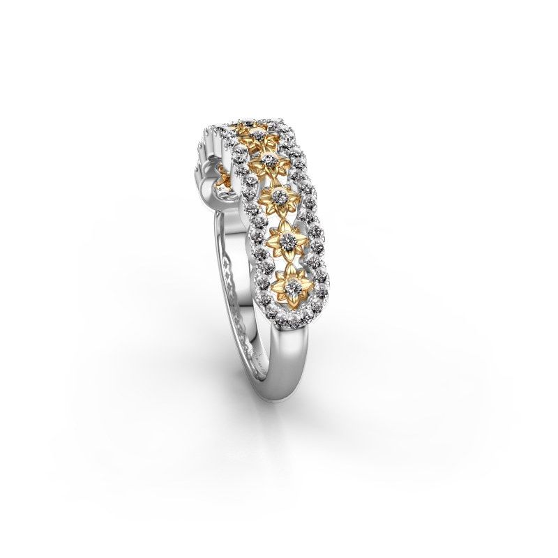 Afbeelding van Ring Alda<br/>585 witgoud<br/>Lab-grown Diamant 0.323 Crt