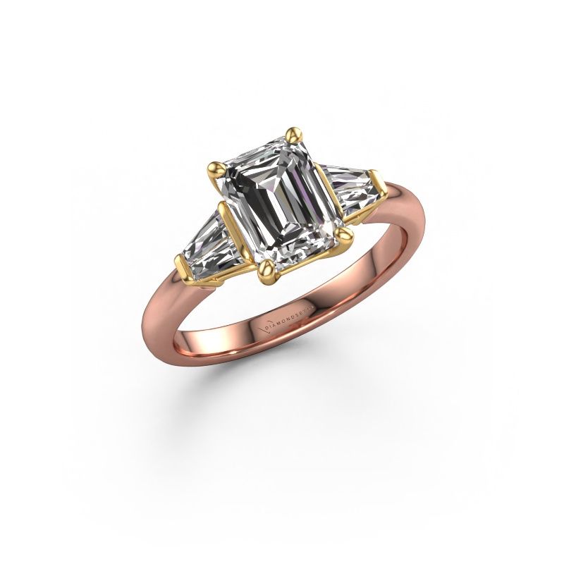 Verlobungsring Kina EME 585 Roségold Lab-grown Diamant 1.22 crt