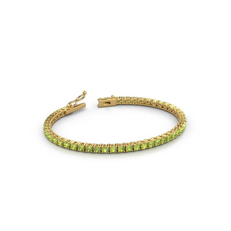 Bracelet tennis Shirley 3.0 585 or jaune