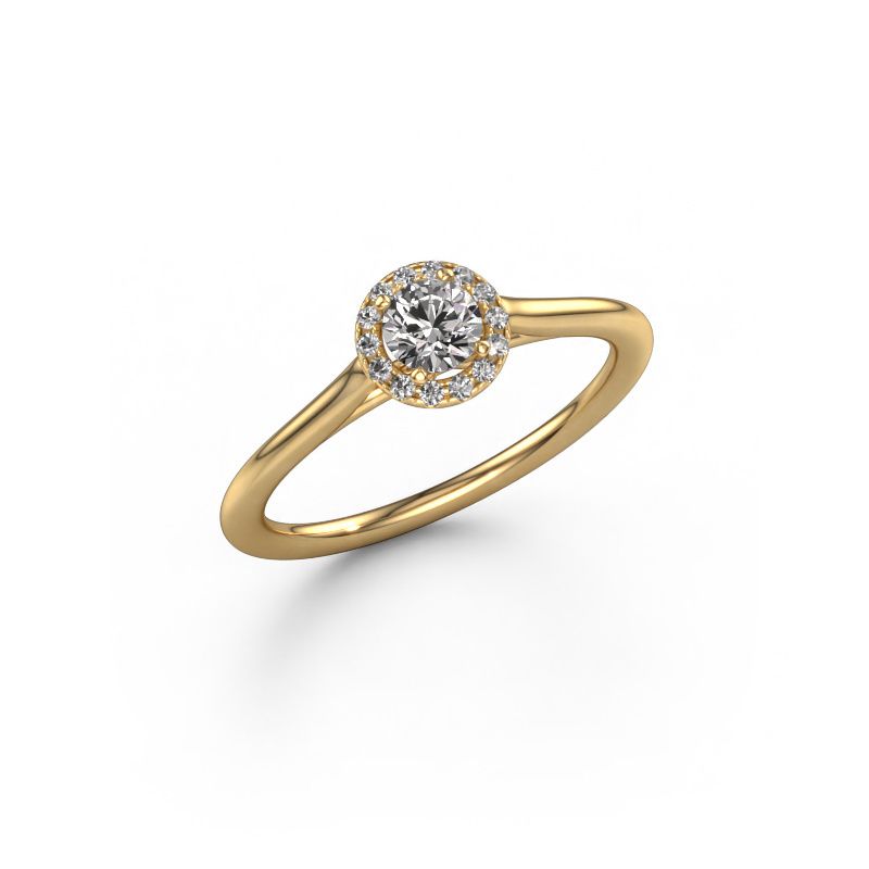 Verlobungsring Seline rnd 1 585 Gold Diamant 0.344 crt