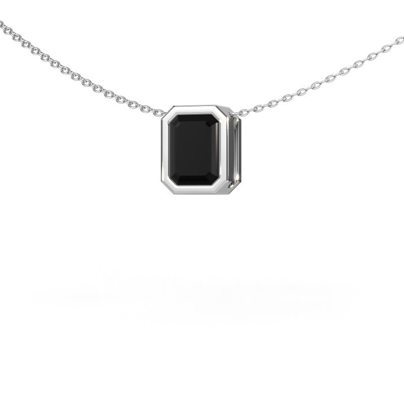 Hanger Lavon EME 950 platina zwarte diamant 2.10 crt