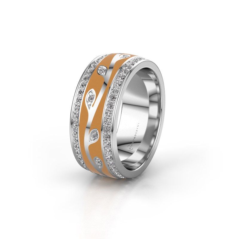 Image of Wedding ring WH3051L28B<br/>950 platinum ±8x2 mm