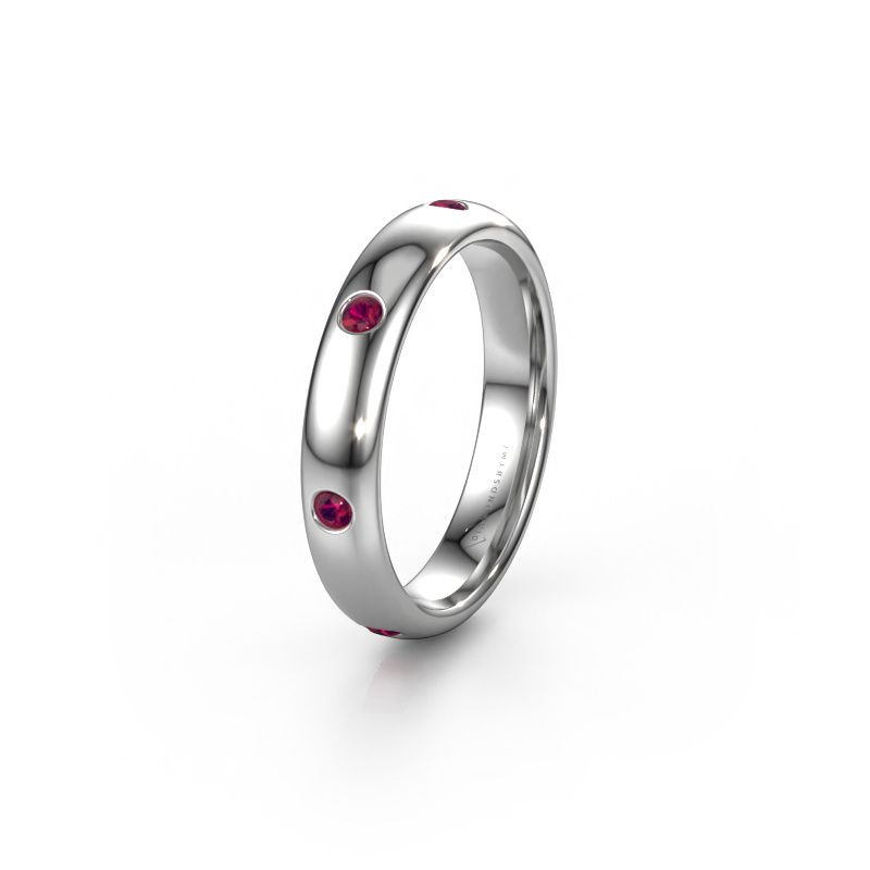 Alliance WH0105L34BP 950 platine rhodolite ±4x2 mm