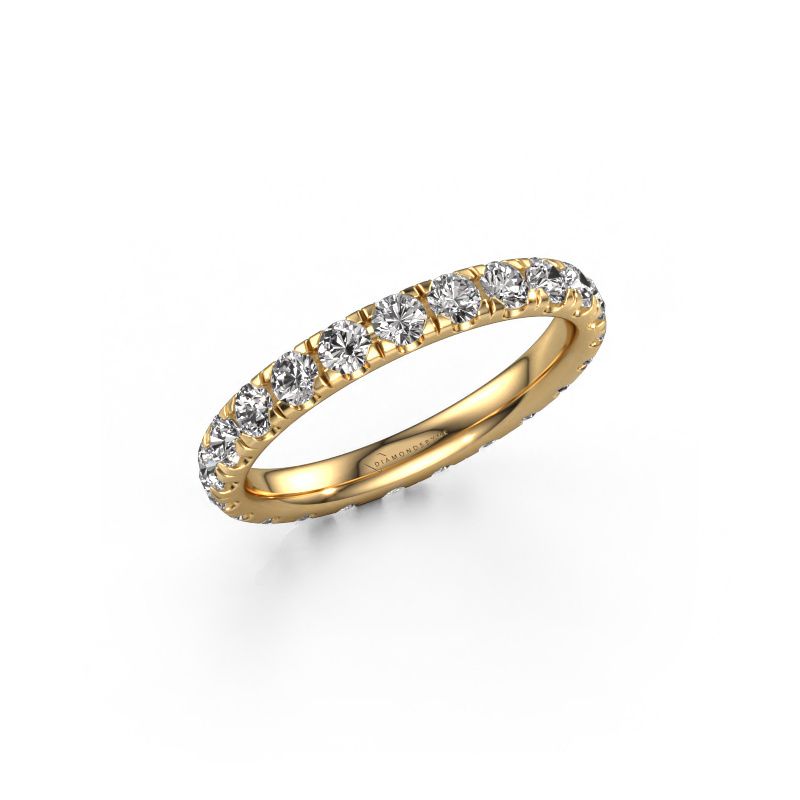 Ring Jackie 2.5 585 gold lab grown diamond 1.38 crt