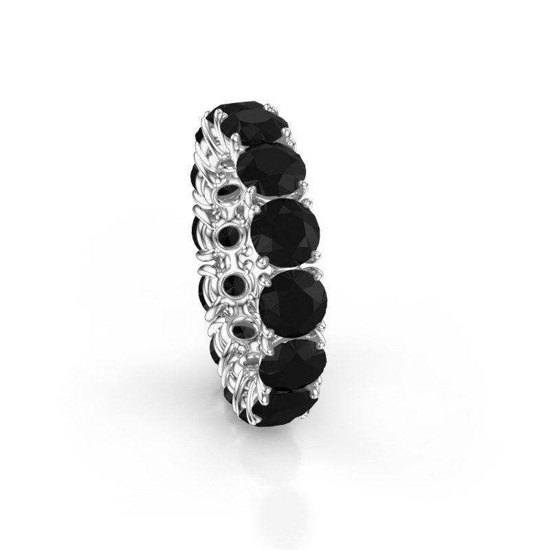 Bild von Ring vivienne 5.0<br/>585 Weißgold<br/>Schwarz Diamant 8.40 crt