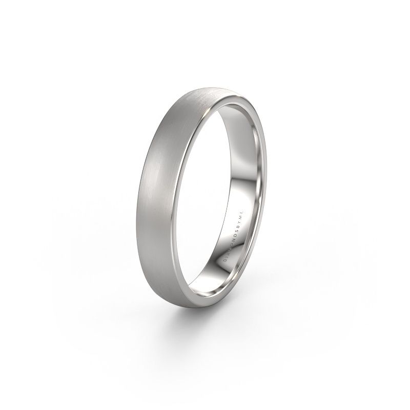 Wedding ring WH0100M24AM 950 platinum ±4 x 1.7 mm