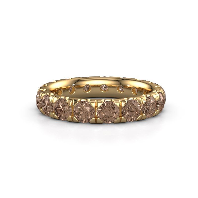Image of Stackable Ring Jackie 3.7<br/>585 gold<br/>Brown Diamond 3.40 Crt