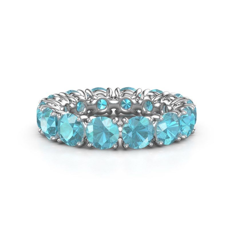 Bild von Ring vivienne 4.7<br/>950 Platin<br/>Blau Topas 4.7 mm